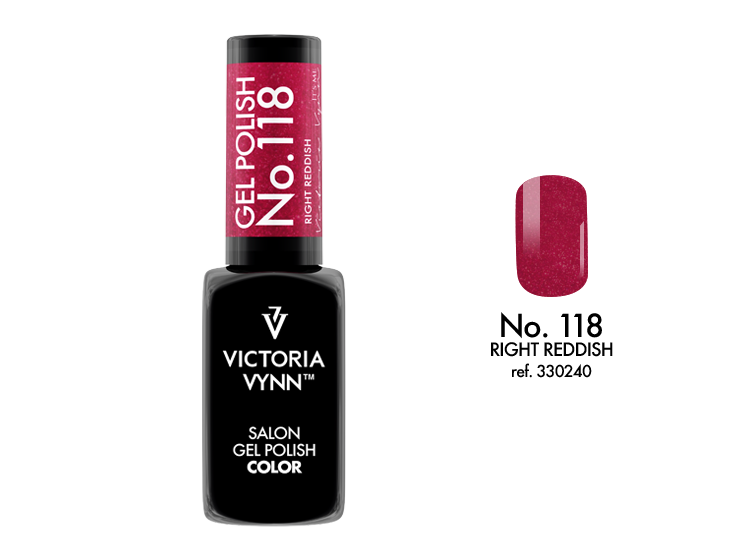 طلاء اظافر من فيكتوريا فين من رقم 118
